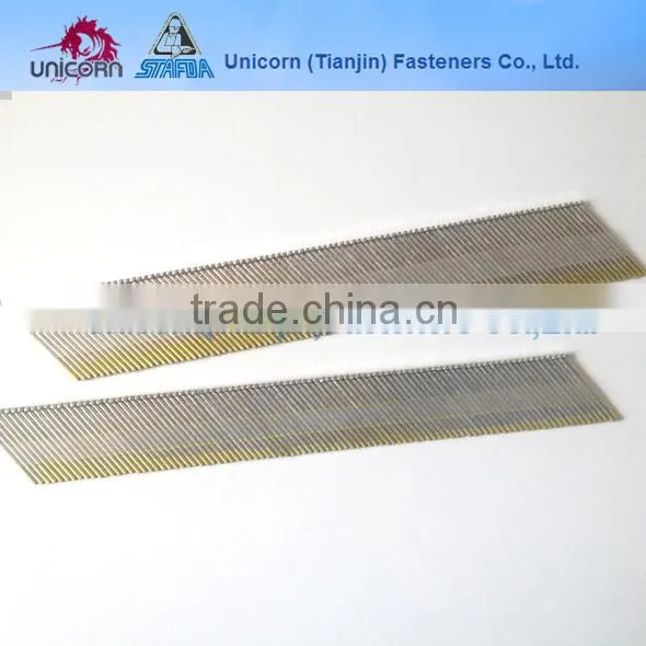 15GA DA stainless steel nails,DA13 25mm angle nails