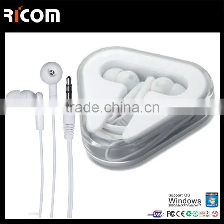 water proof earphone,tangle free earphone,earphone decoration---EO3001