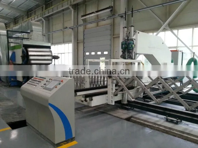 continuous sandwich panel automatic bandsaw