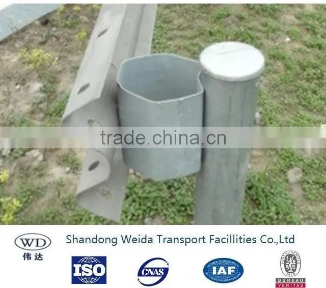 Metal Steel Pipe Highway Guardrail Used