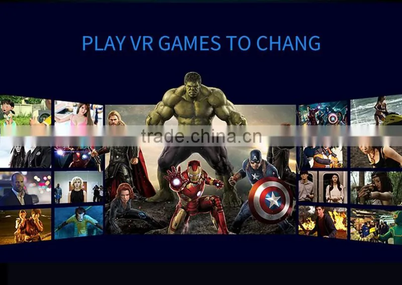 cheap price VR Box 3D Glasses With Remote For 3D Movie VR Headset Dropship