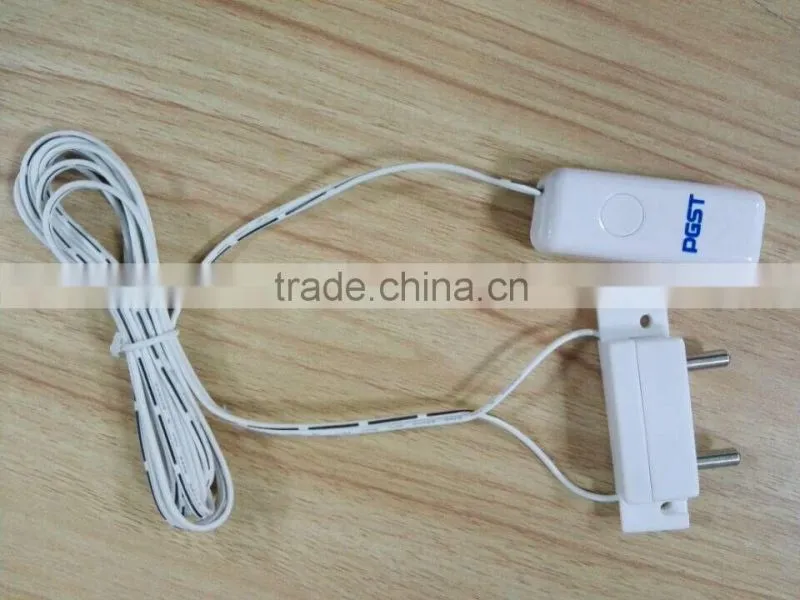 Wireless 433/868 mhz security equipment home use water leak detector, white shell