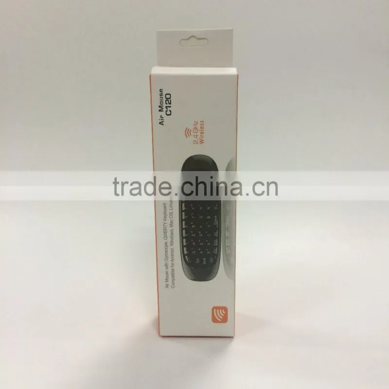 Kowellsen Air Mouse 2.4Ghz Wireless Mini Keyboard, C120 Air Mouse, T10 Air Mouse