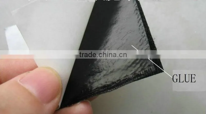 self adhesive hook and loop tape/hook and loop with glue