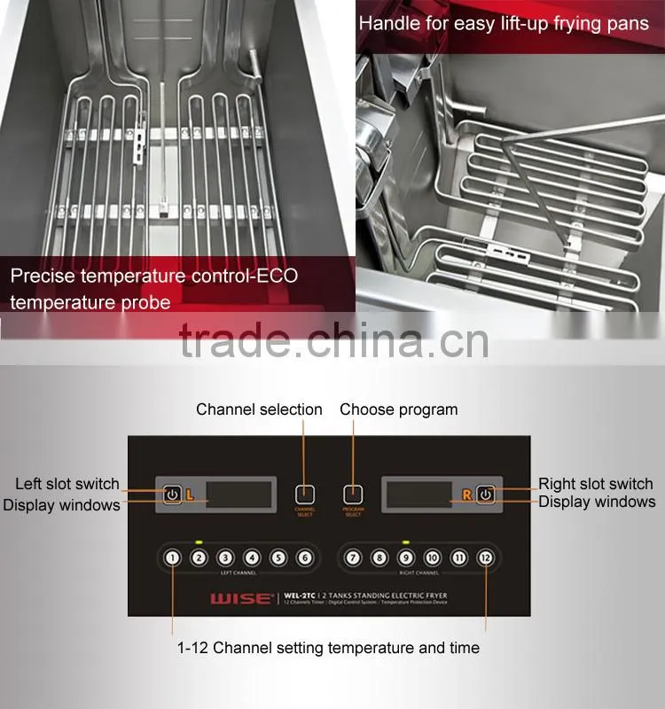 Hot Selling Digital 56L Chicken Fryer For Commercial Use