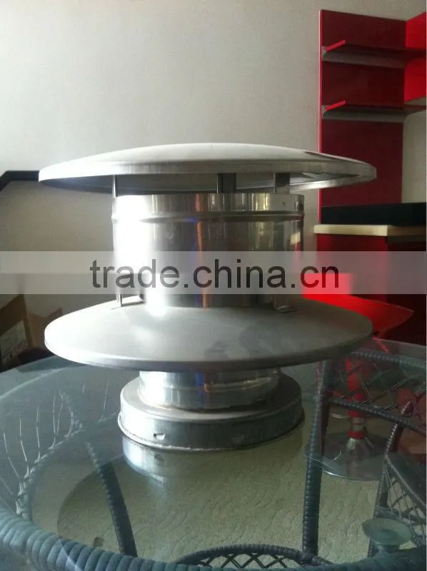 CE Terracotta Chimney Cowl Clay Chimney cap stainless steel rain cap fireplace and stove top flue pipe fittings flue kits