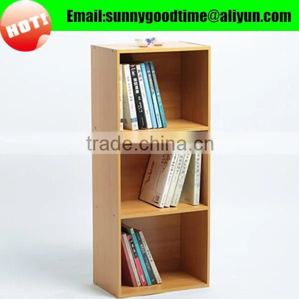 Wooden diy 9 cube kids bookshelf