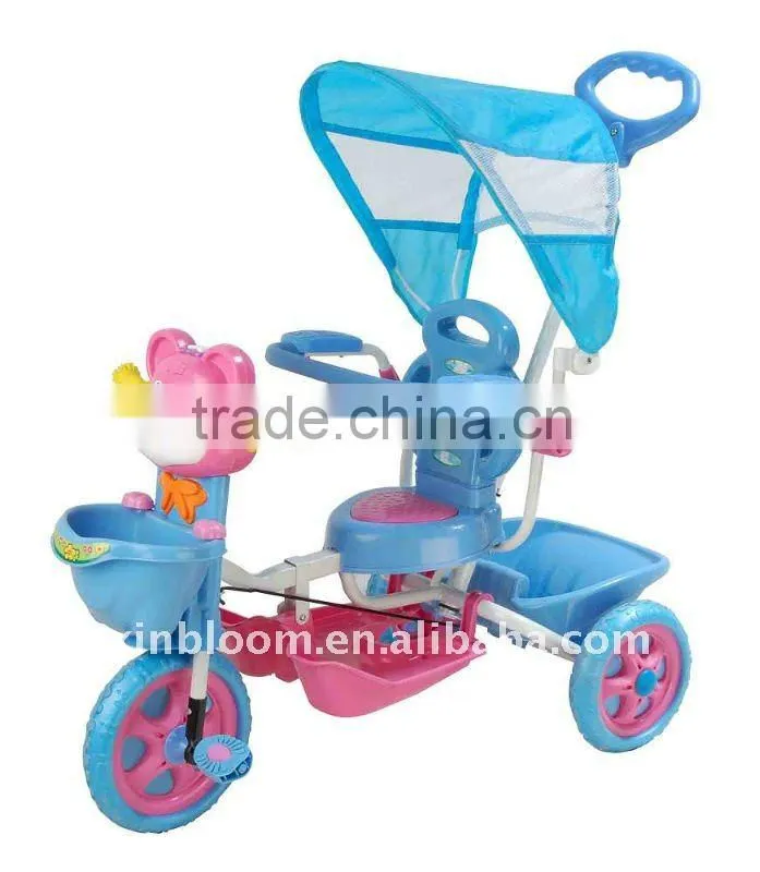 bule red baby tricycle