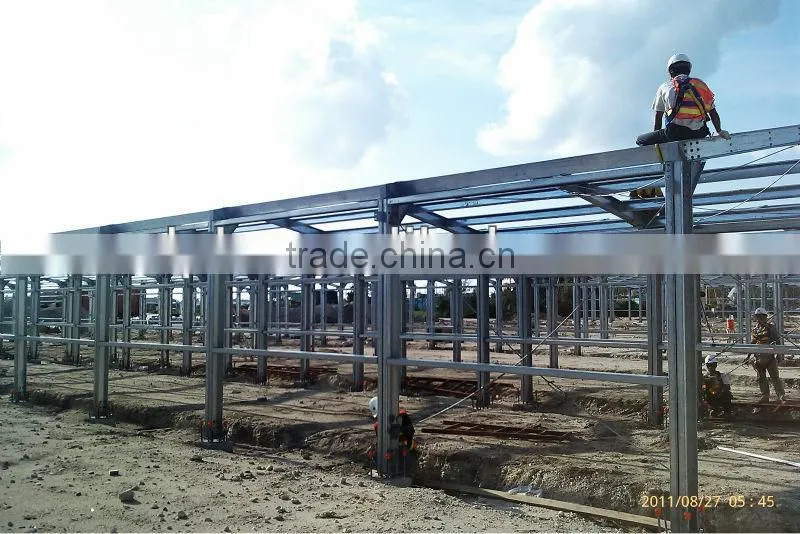 China Low Cost Steel Prefab House workshop warehouse