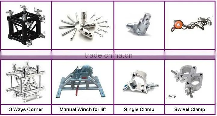 Trussing system stage truss kits