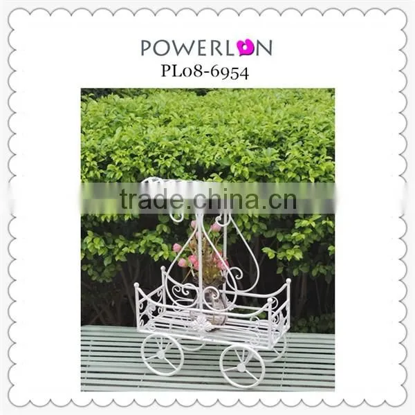 Metal Flower Stand Designs with Wheel