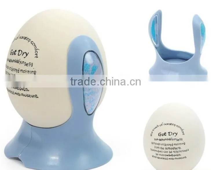 New arrvial Home And Office Recycle Promotional Silica Gel Dehumidifying Egg