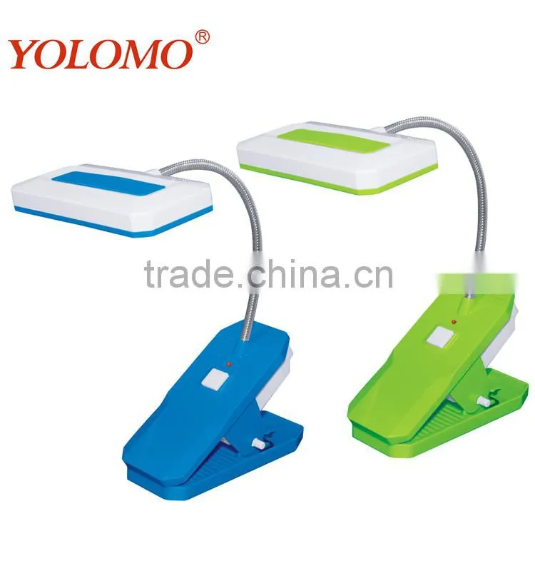2016 new clip rechargeable book light led