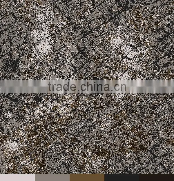 Fashion design floral printed carpet for office with different models