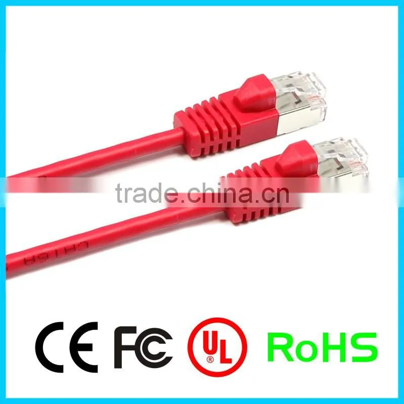 China super quality cat6 cat 6a network cable with gold /nickel plated up to 500MHz