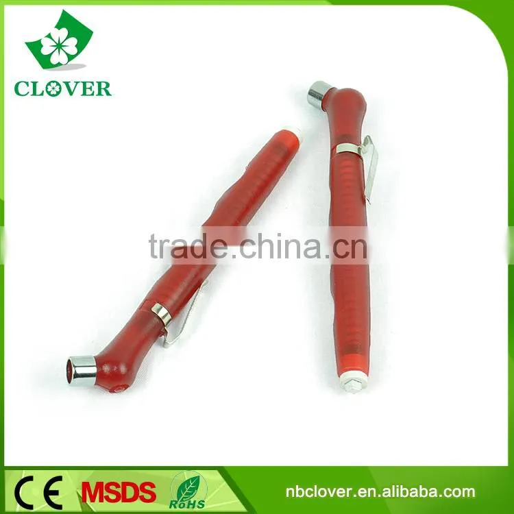Pencil shape aluminum or plastic material car low pressure tire pressure gauge