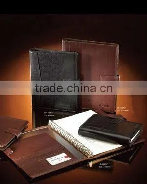 Leather notebook
