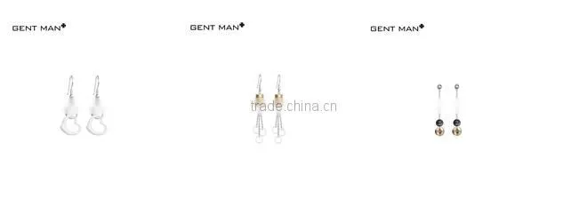 Ladies Jewelry.Hot Selling Fashion stainless steel earring, blank round earring with one large CZ stone imitataion jewelry