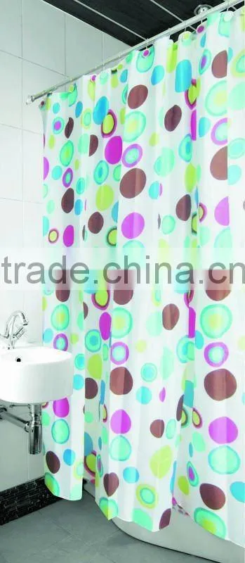 2012 hot selling shower curtain ,newly design