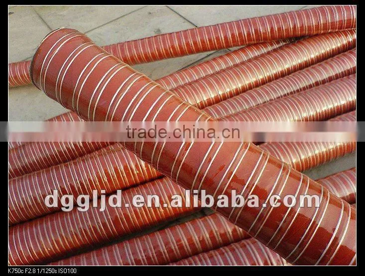 Silicone ventilation air duct