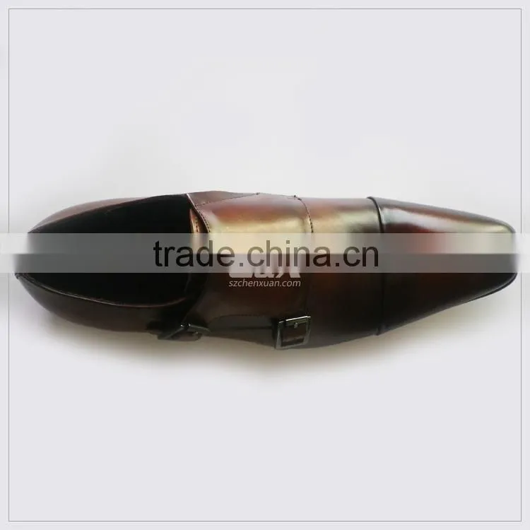 2016 new arrival of men leather shoes