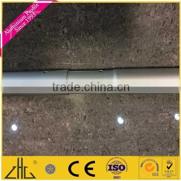 ZHL zhonglian aluminum round aluminium tube/pipe for industrial usage,gold extruded anodized aluminium tube