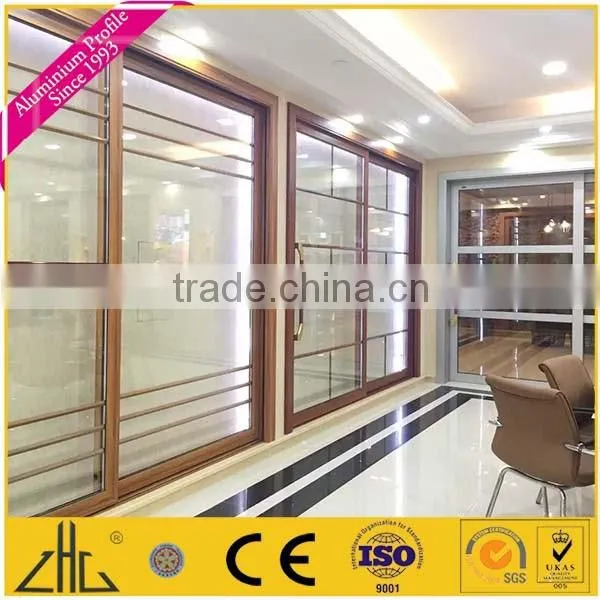 AHU frame aluminum profile for 35 mm PU sandwich panel,air handling unit frame profile thermal break