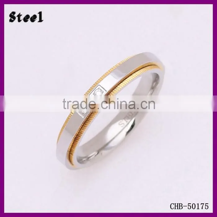 Yiwu Jewelry Factory Wholesale Luxury 3 Gems Arab Men Ring