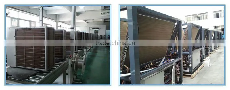 Deron with water pump inside, Daikin scroll compressor, R410a, with electric heating element