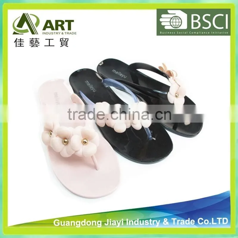 Hot Sale Flower Flip Flop, Lady Sandal, Dressing Shoes , Beach Slipper