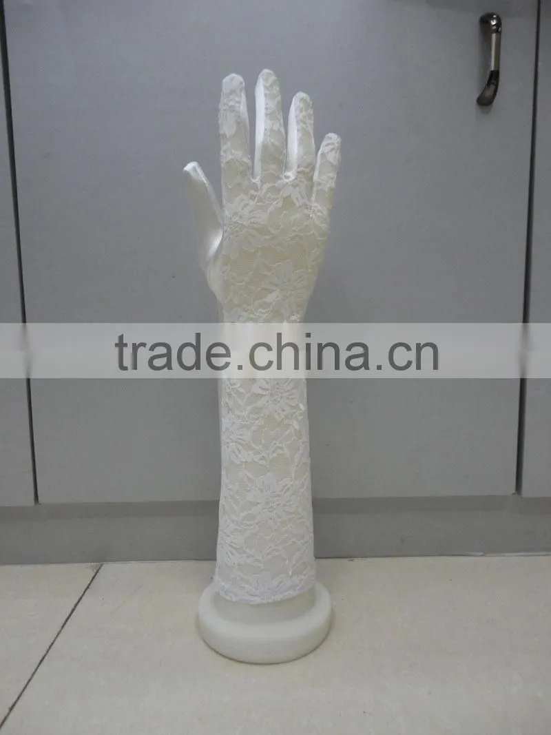 Wholesale Cheap Custom Fingerless Bridal Satin Gloves
