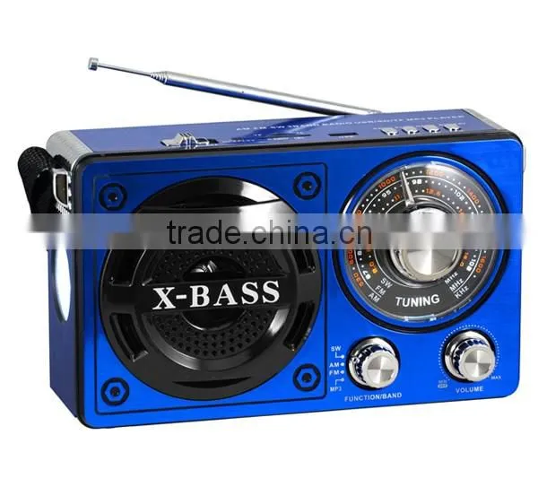 solar charger power FM/AM radio flashlight radio