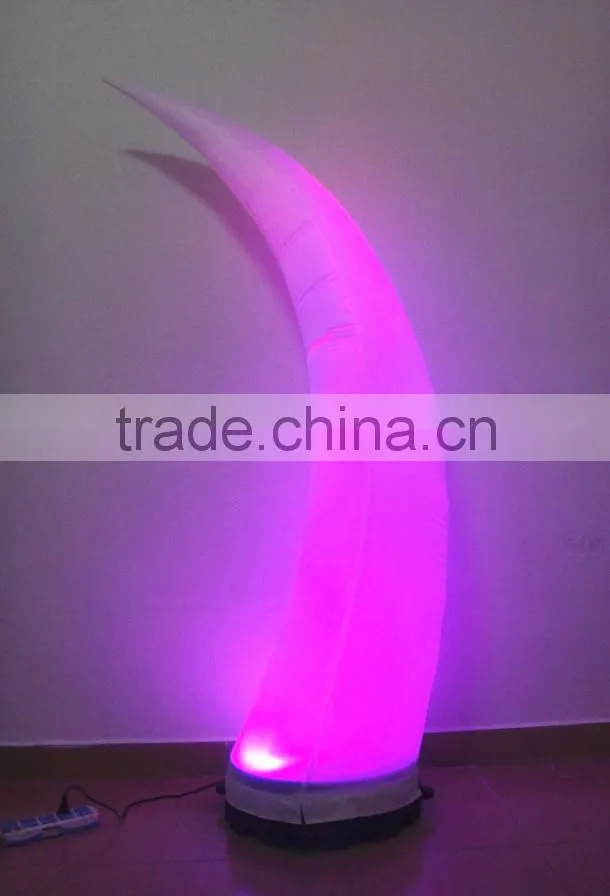 2013 best selling inflatable events decoration cheap led air cone, inflatable cone light