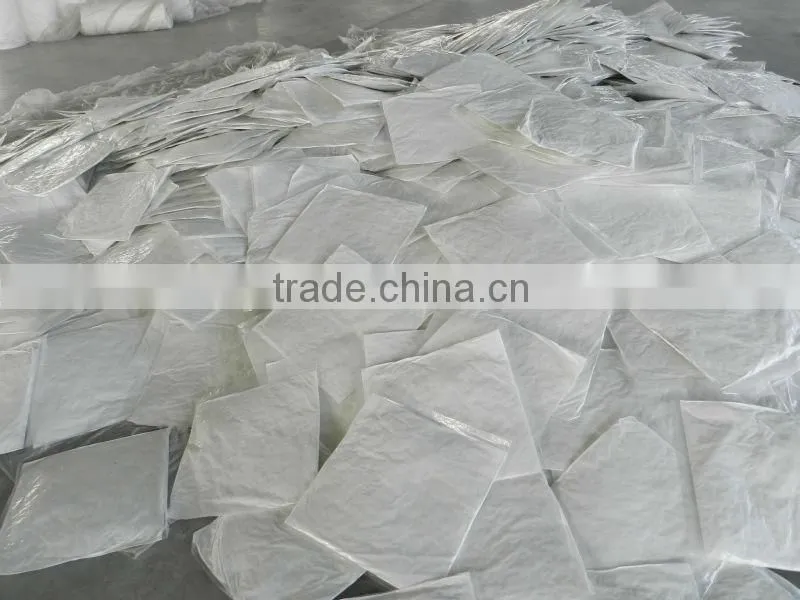 Comfortable white non woven hotel pillow