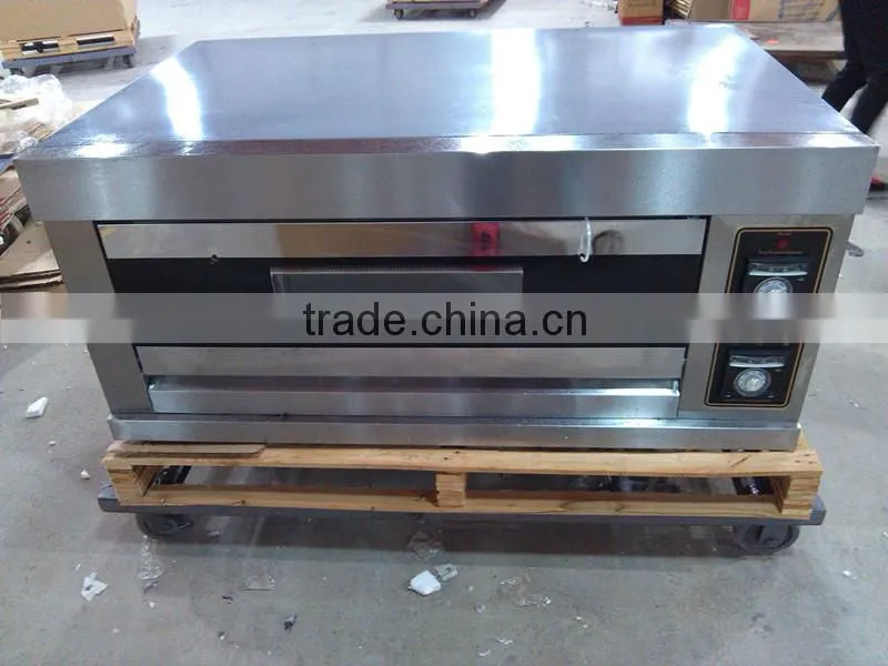 2016 hot sale bread bakery machine deck oven pizza oven