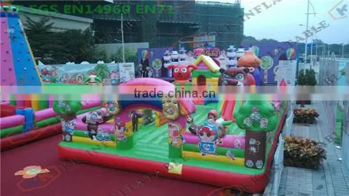 Fun inflatable bouncer park for kids funtime
