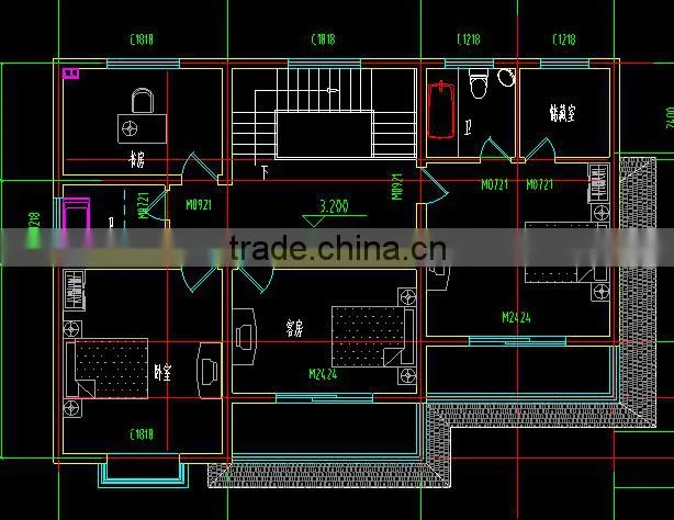 china cheap prefab villa