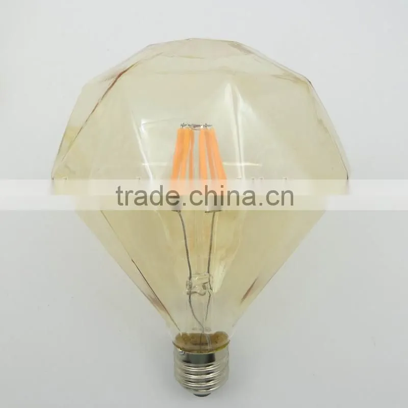 New Design D95 Led Bulb 3W Led Filament Light Bulb E27 Diamond Vintage Light Bulb