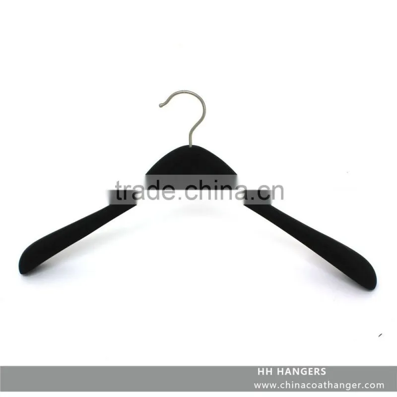 HH brand wooden bottom hanger wholesale wooden clothes hanger