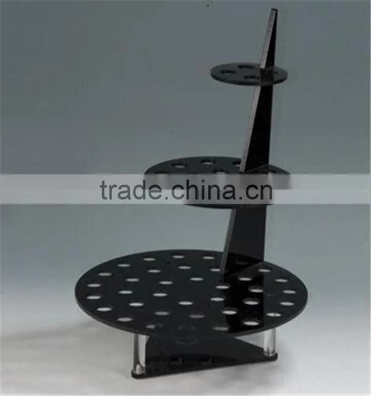 high quality black acrylic watch display for apple watch