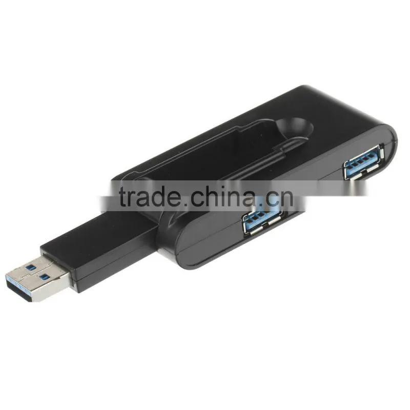 Hot Selling usb por hub,4 port usb 3.0 hub driver Hi-speed with plastic casing for PC Mac Linux