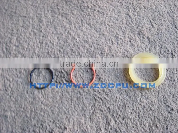 High accuracy non-flammable colored rubber o rings