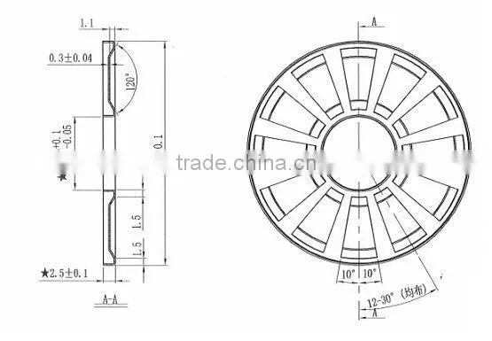 Fire Alarm Heating Detector Bimetallic Thermostat