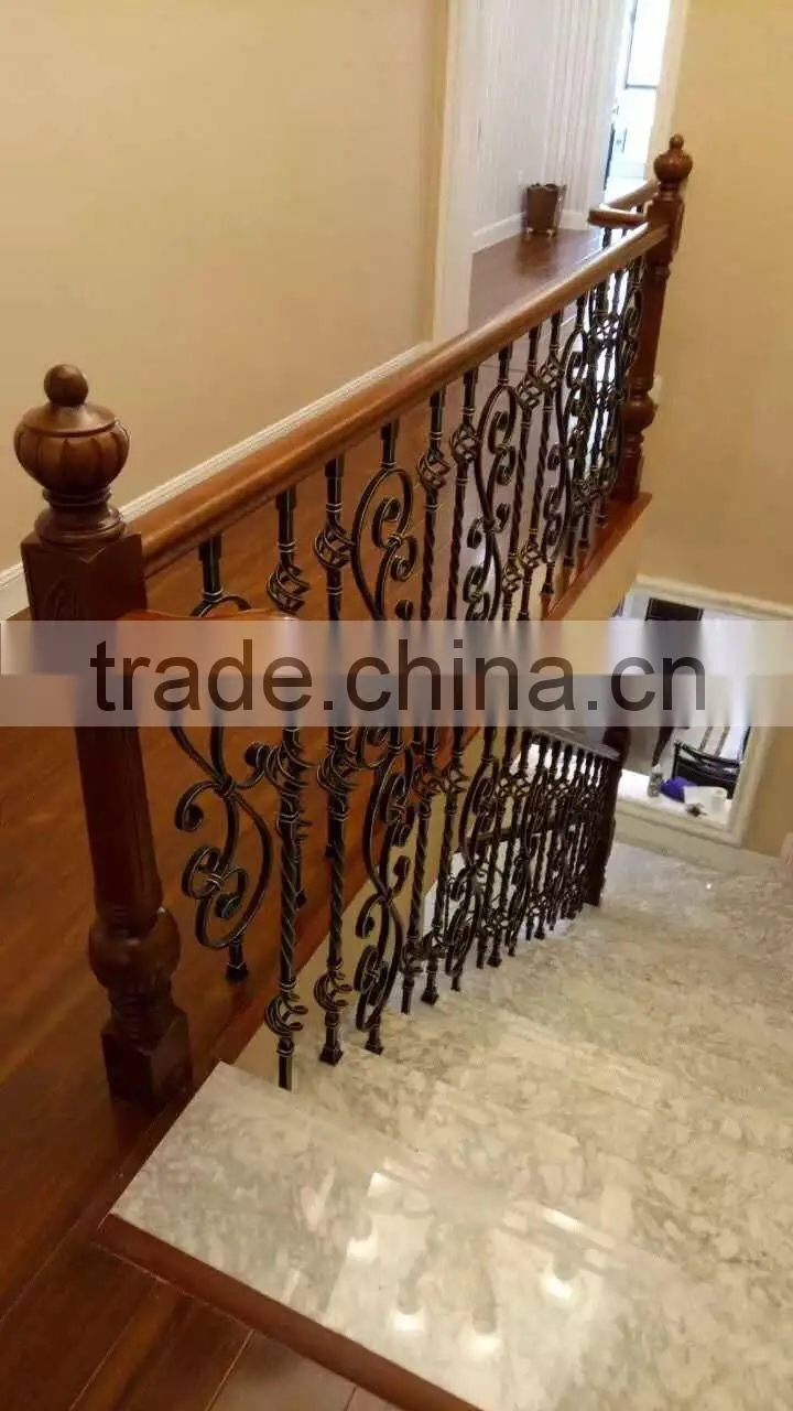 Wrought iron stair railing panels , stair handrail , wrought iron stair railing on Alibaba online shopping