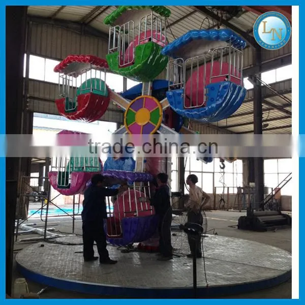Backyard children games amusement kids mini ferris wheel