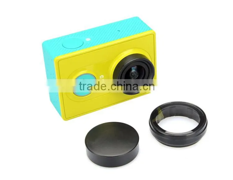 Hottest Xiaomi yi UV filter + lens cap Set for XIAOMI YI Camera
