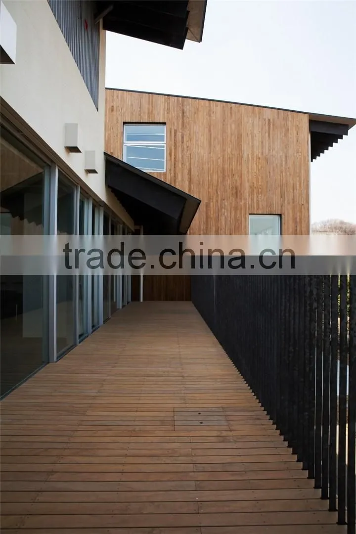 Waterproof Outdoor Wooden Thermowood Decking