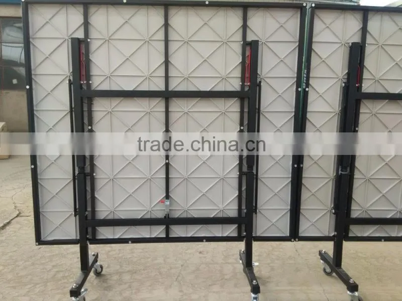 Easy folding table tennis table with wheel ping pong table outdoor table