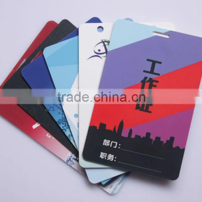 Customized PVC Clear Plastic Business Card