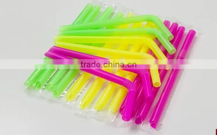 Various kinds of disposable straw